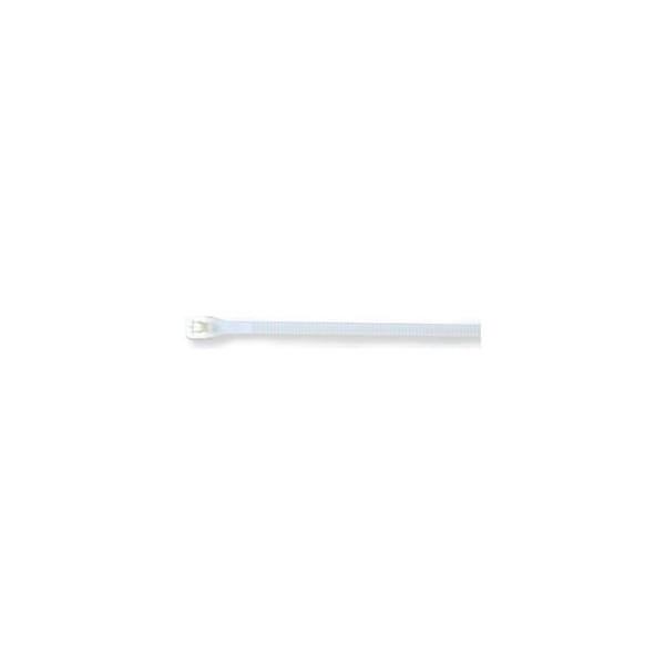 Del City Div Of Actuant Cable Tie, 8 in L, 2 in Max Bundle Dia., Natural, PA 6.6, 75 lb Strength 972803 - main